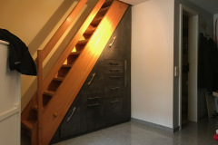 Treppeneinbauschrank